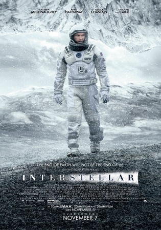 Interstellar 2014 BluRay Hindi Dubbed Dual Audio ORG Full Movie Download 1080p 720p 480p