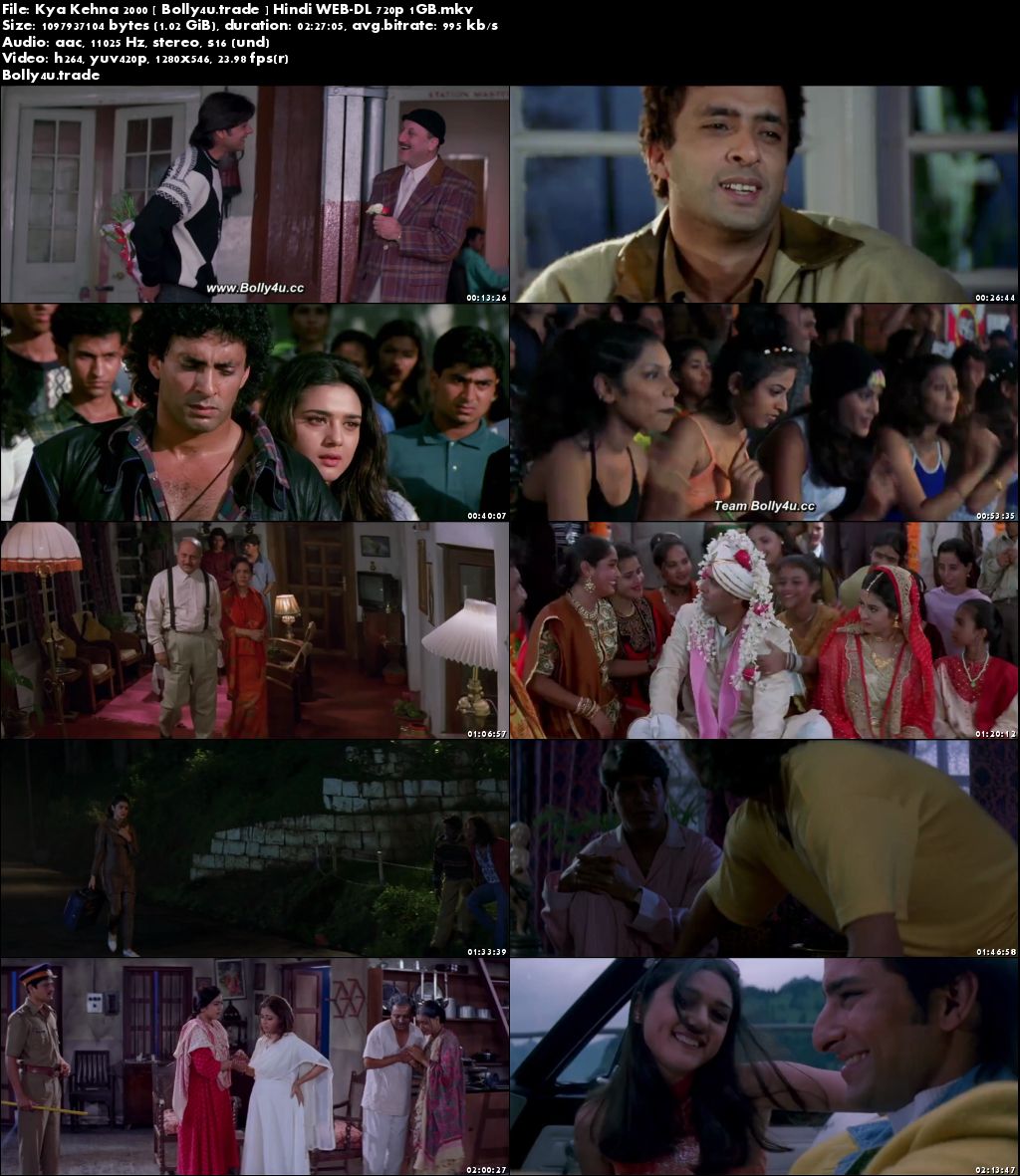 Kya Kehna 2000 WEB-DL 1GB Full Hindi Movie Download 720p