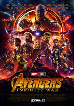Avengers Infinity War 2018 HDCAM 400Mb Hindi Dual Audio 480p