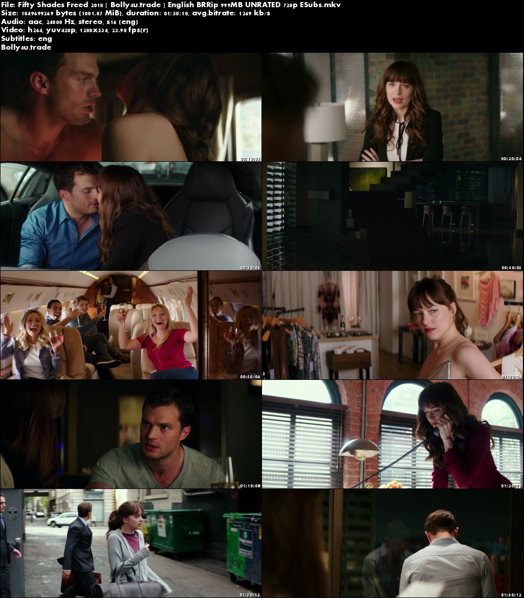 Fifty Shades Freed 2018 BRRip 300MB UNRATED English 480p ESubs Download