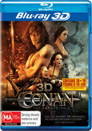 Conan The Barbarian 2011 BRRip 350Mb Hindi Dual Audio 480p ESub