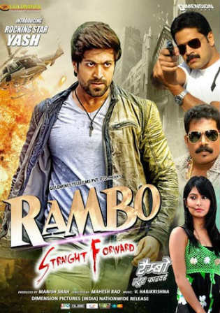 Rambo Straight Forward 2018 HDRip 350MB Hindi Dubbed 480p