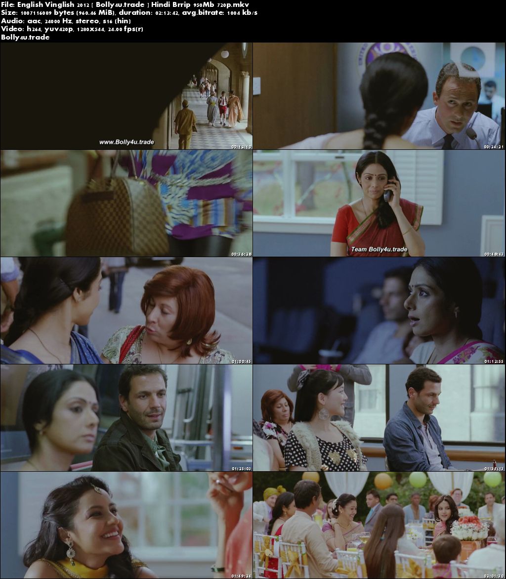 English Vinglish 2012 BluRay 950MB Full Hindi Movie Download 720p