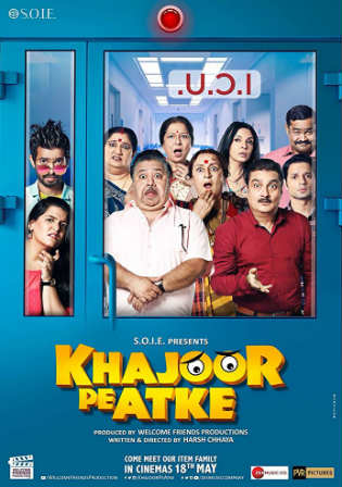 Khajoor Pe Atke 2018 Pre DVDRip 350Mb Full Hindi Movie Download 480p