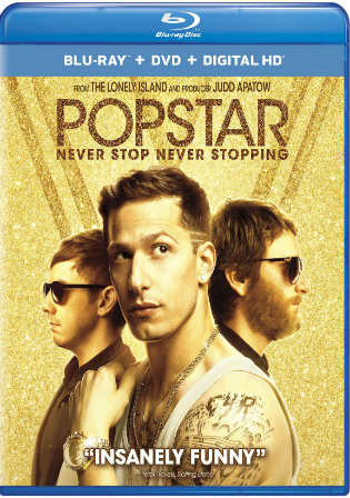 Popstar Never Stop Never Stopping 2016 BRRip 280Mb Hindi Dual Audio 480p