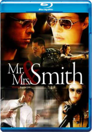 Mr and Mrs Smith 2005 BluRay 400MB Hindi Dual Audio 480p