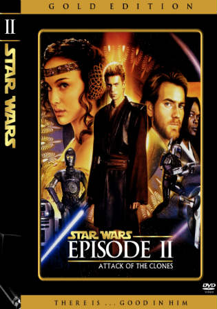 Star Wars Episode V Attack Of The Clones 2002 BRRip 1Gb Hindi Dual Audio 720p