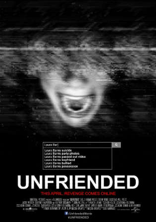 Unfriended 2014 BRRip 650MB Hindi Dual Audio 720p
