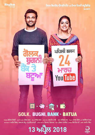 Golak Bugni Bank Te Batua 2018 HDRip 350Mb Punjabi 480p Watch Online Full Movie Download bolly4u