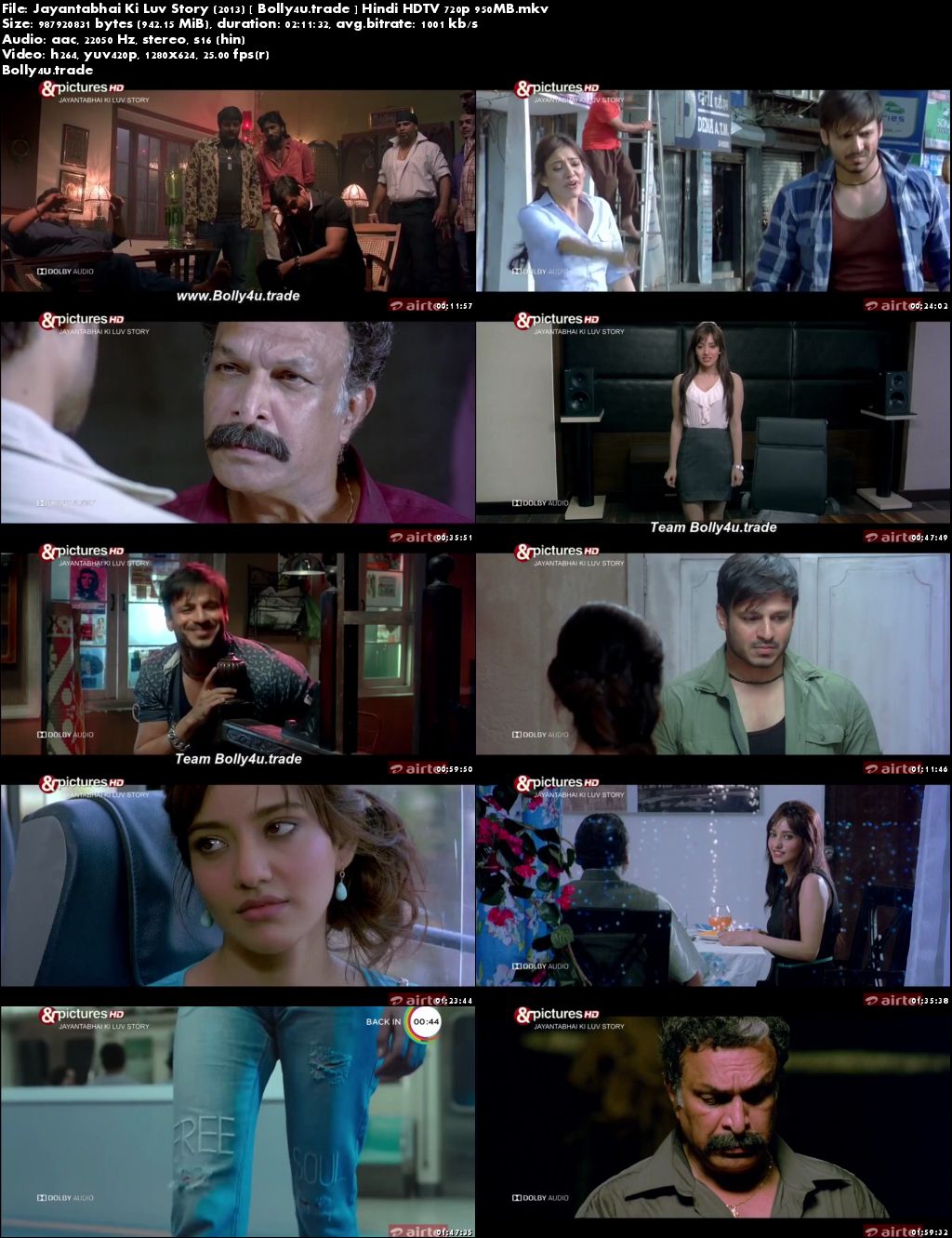 Jayantabhai Ki Luv Story 2013 HDTV 350Mb Full Hindi Movie Download 480p