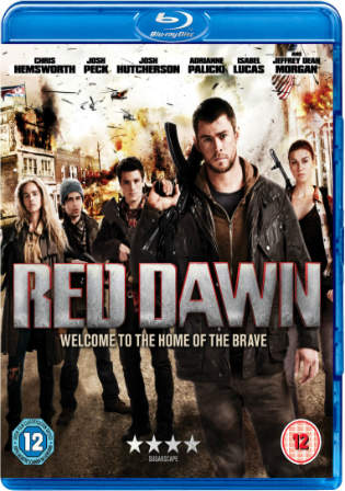 Red Dawn 2012 BluRay 700MB Hindi Dubbed Dual Audio 720p