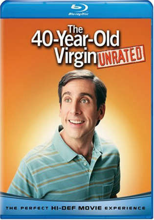 The 40 Year Old Virgin 2005 BRRip 400Mb UNRATED Hindi Dual Audio 480p Watch Online Full Movie Download bolly4u