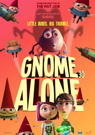 Gnome Alone 2017 WEB-DL 700MB English 720p