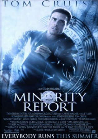 Minority Report 2002 BluRay 450MB Hindi Dual Audio 480p