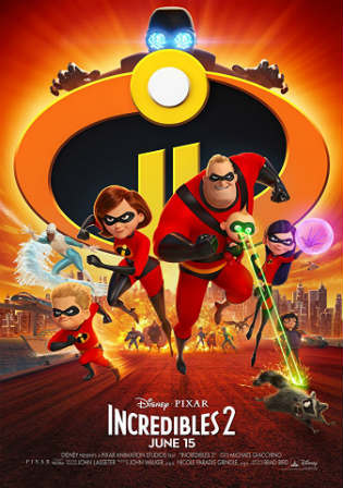 Incredibles 2 2018 HDCAM 300MB English 480p Watch Online Full Movie Download bolly4u