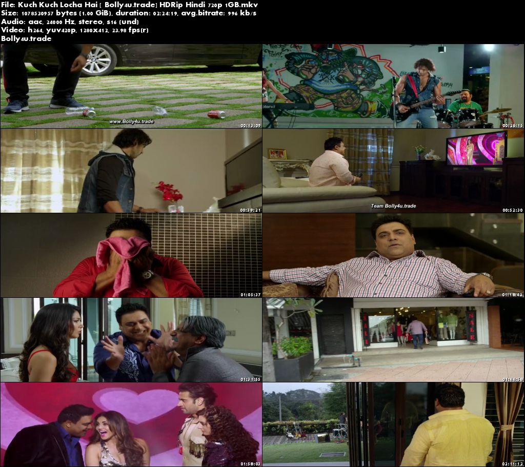 Kuch Kuch Locha Hai 2015 HDRip 400MB Full Hindi Movie Download 480p