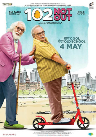 102 Not Out 2018 HDRip 300Mb Full Hindi Movie Download 480p