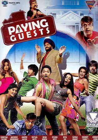 Paying Guests 2009 DTHRip 350Mb Full Hindi Movie Download 480p