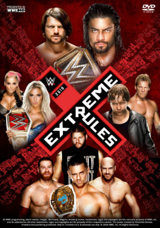 WWE Extreme Rules 2018 PPV WEBRip 600MB 480p x264