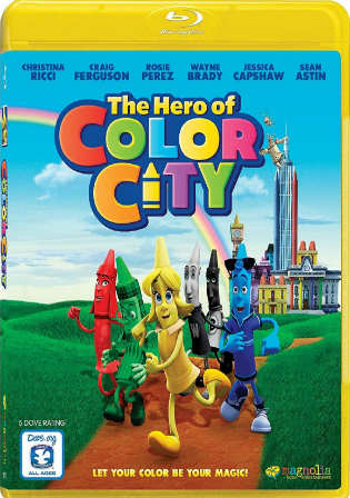 The Hero Of Color City 2014 BluRay 250Mb Hindi Dual Audio 480p ESub