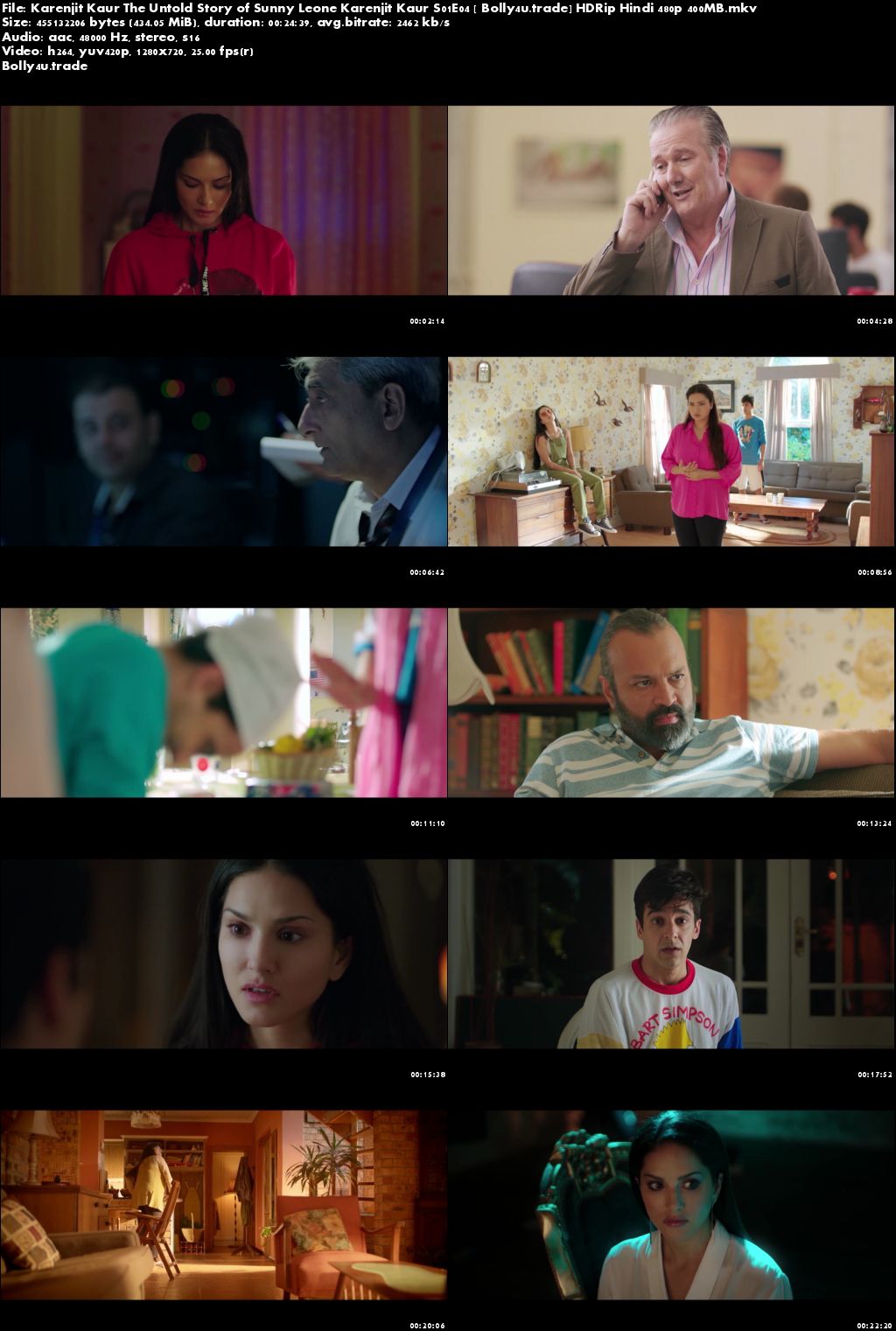 Karenjit Kaur The Untold Story of Sunny Leone S01E04 HDRip 400MB Hindi 720p Download
