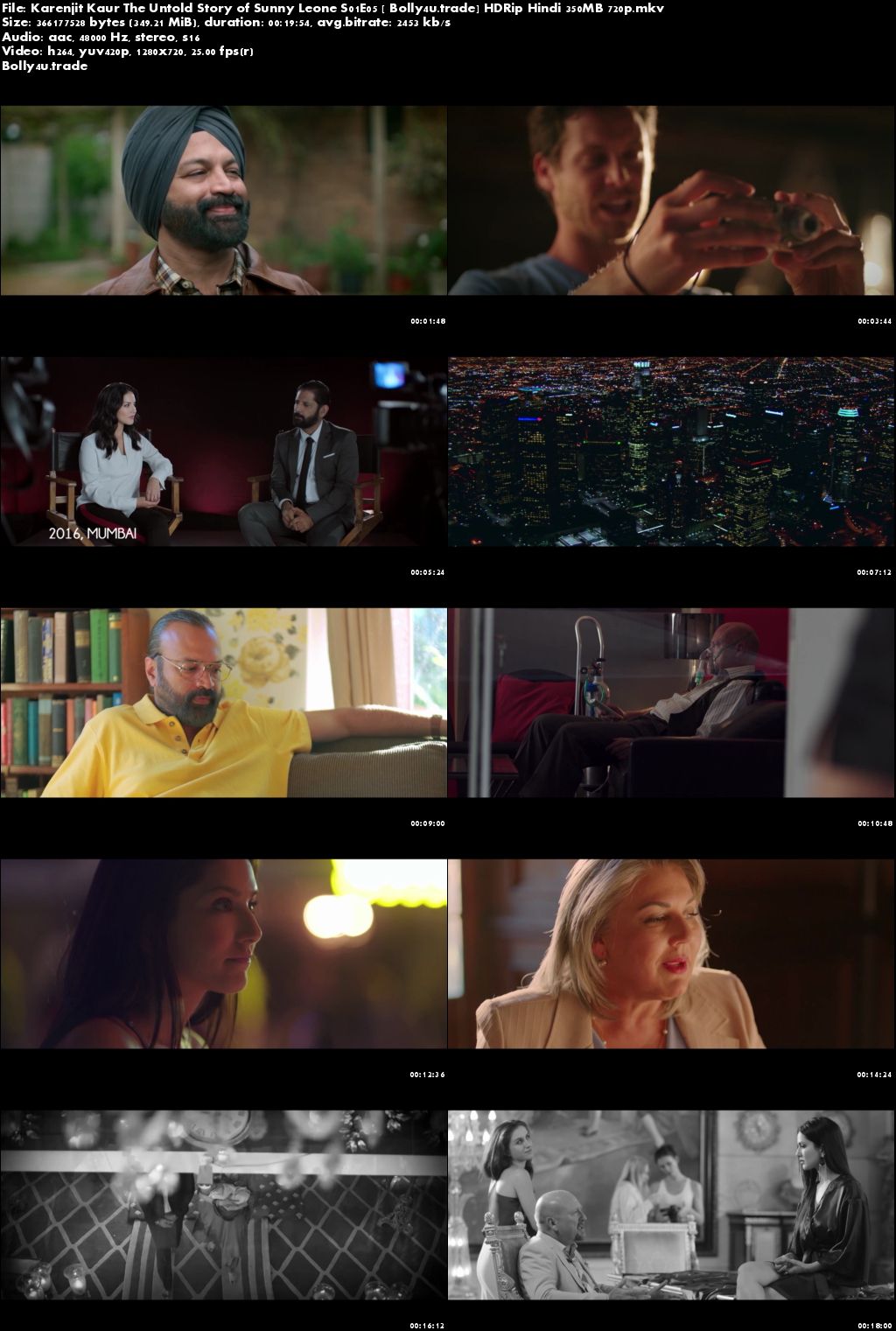 Karenjit Kaur The Untold Story of Sunny Leone S01E05 HDRip 350MB Hindi 720p Download