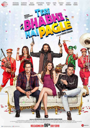 Teri Bhabhi Hai Pagle 2018 Pre DVDRip 350MB Full Hindi Movie Download 480p Watch Online Free bolly4u