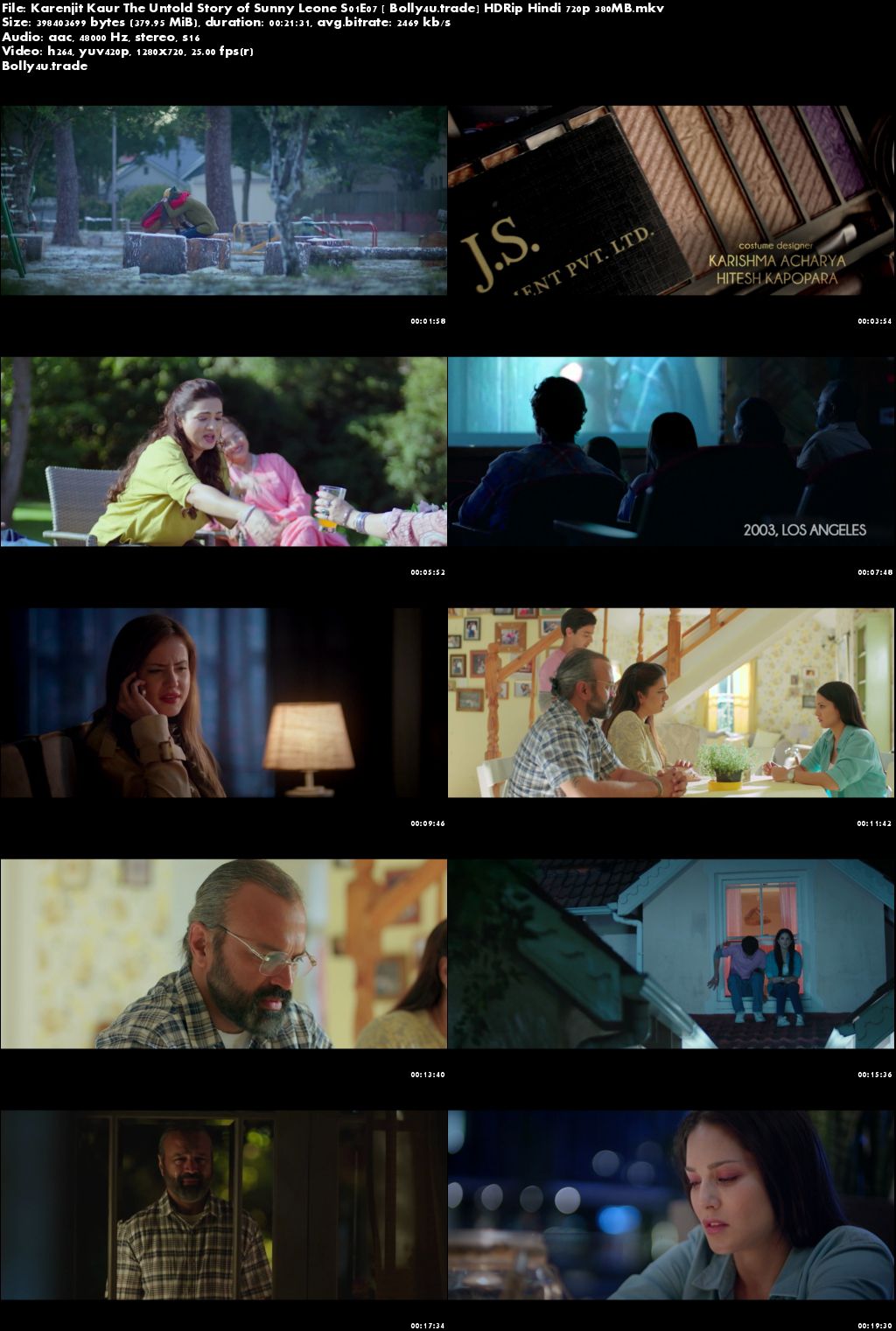 Karenjit Kaur The Untold Story of Sunny Leone S01E07 HDRip 350MB Hindi 720p Download