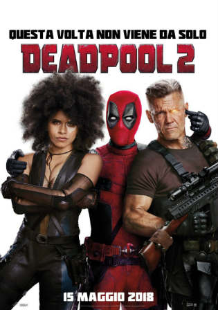 Deadpool 2 2018 HC HDRip 900MB Hindi Dubbed Dual Audio 720p Watch Online Full Movie Download bolly4u