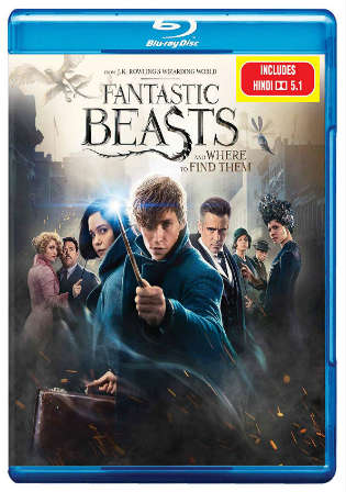 Fantastic Beasts and Where to Find Them 2016 BRRip 400MB Hindi Dual Audio ORG 480p