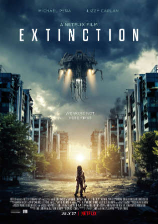 Extinction 2018 WEB-DL 300MB Full English Movie Download 480p ESub Watch Online Free bolly4u