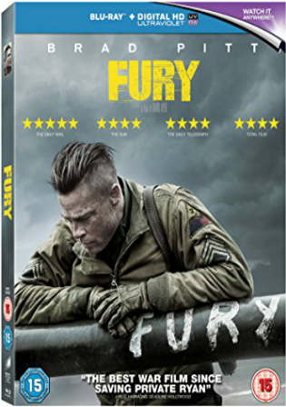 Fury 2014 BluRay 450MB Hindi Dubbed Dual Audio ORG 480p