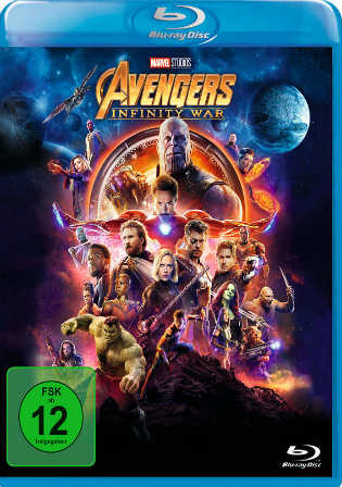 Avengers Infinity War 2018 BluRay 500MB Hindi Dubbed Dual Audio ORG 480p
