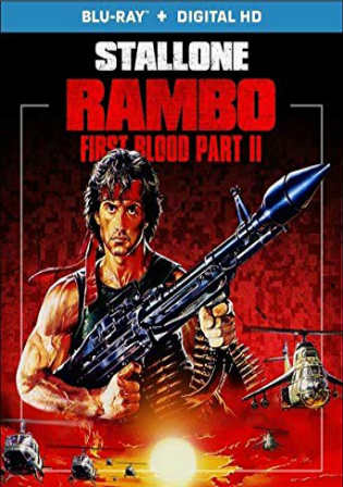 Rambo First Blood Part II 1985 BluRay 300MB Hindi Dual Audio 480p