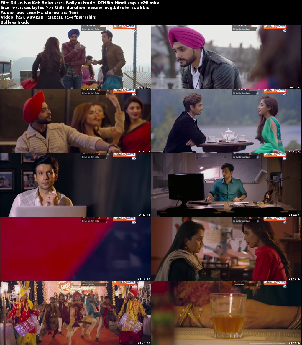  Dil Jo Na Keh Saka 2017 DTHRip 350MB Full Hindi Movie Download 480p