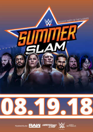 WWE SummerSlam 2018 PPV HDTV 700MB 480p 19 August 2018 Watch Online Free Download bolly4u