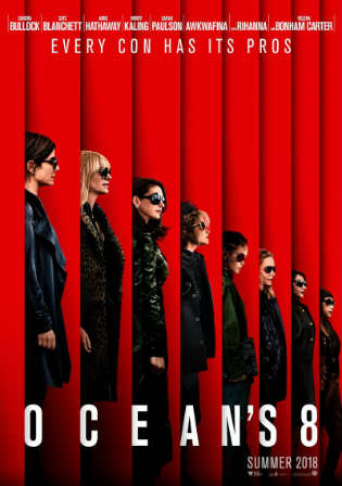 Oceans 8 2018 WEB-DL 300Mb Full English Movie Download 480p Watch Online Free bolly4u