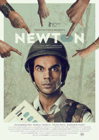 Newton 2017 BluRay 750MB Full Hindi Movie Download 720p ESub