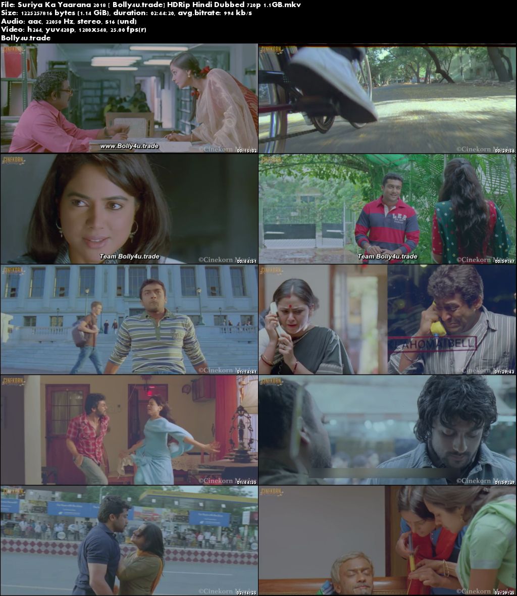 Suriya Ka Yaarana 2018 HDRip 1Gb Full Hindi Dubbed Movie Download 720p