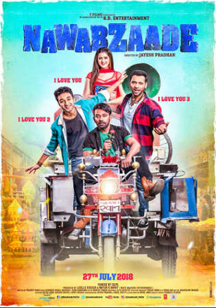 Nawabzaade 2018 HDRip 300Mb Full Hindi Movie Download 480p Watch Online Free bolly4u