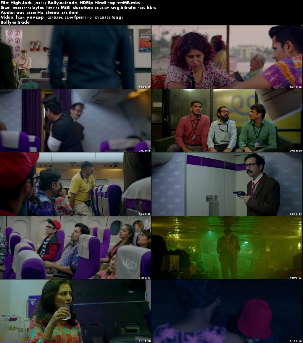 High Jack 2018 HDRip 999Mb Full Hindi Movie Download 720p