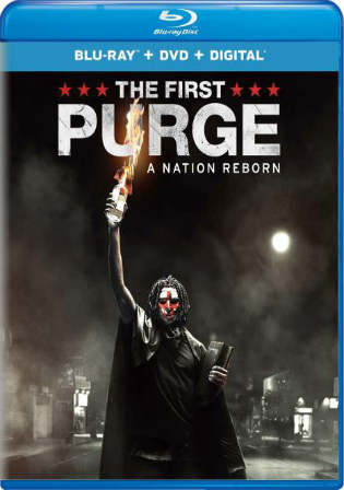 The First Purge 2018 BRRip 300MB English 480p ESub Watch Online Full Movie Download bolly4u