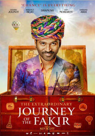 The Extraordinary Journey of the Fakir 2018 BRRip 300MB English 480p