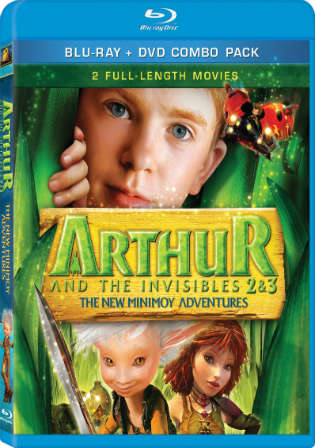 Arthur And The Invisibles 2006 BRRip 300Mb Hindi Dual Audio 480p