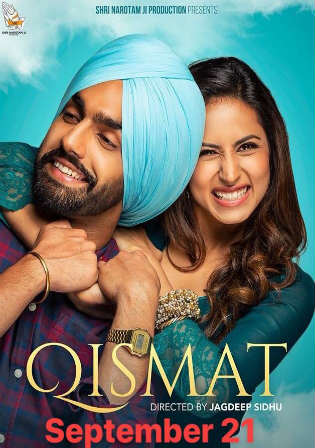 Qismat 2018 Pre DVDRip 700MB Full Punjabi Movie Download x264 Watch Online Free Download Bolly4u
