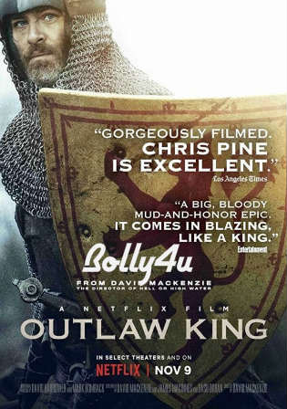 Outlaw King 2018 WEB-DL 300Mb English 480p ESub Watch Online Full Movie Download Bolly4u