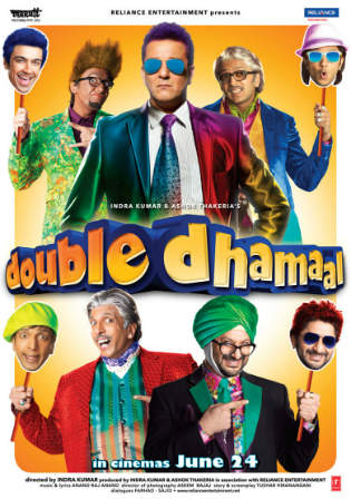 Double Dhamaal 2011 BRRip 400mb Full Hindi Movie Download 480p Watch Online Free Bolly4u