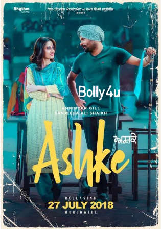 Ashke 2018 HDRip 350Mb Punjabi Full Movie Download 480p Watch Online Free bolly4u