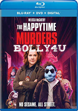 The Happytime Murders 2018 BRRip 280MB English 480p ESub Watch Online Full Movie Download bolly4u