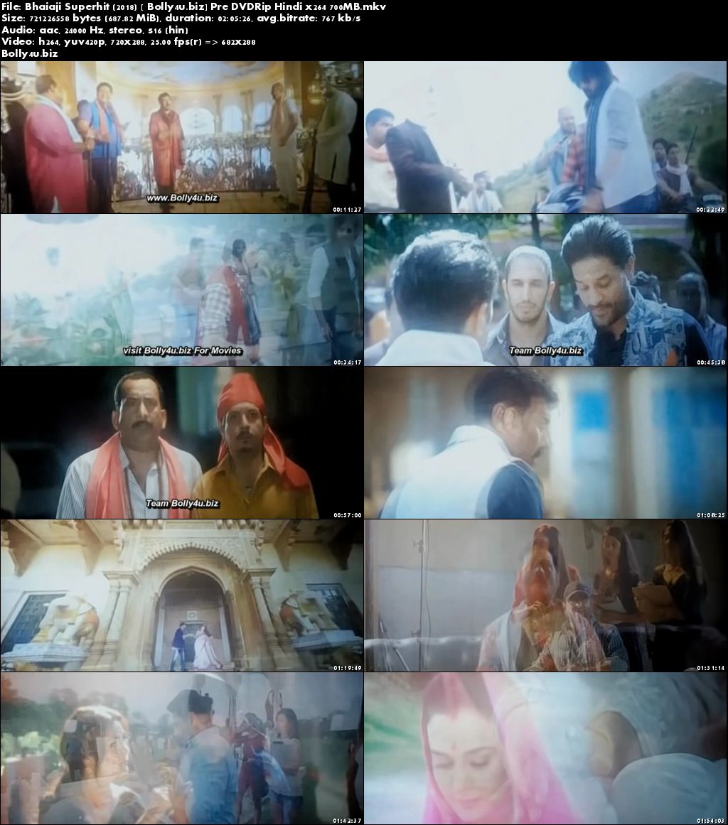 Bhaiaji Superhit 2018 Pre DVDRip 700Mb Full Hindi Movie Download x264